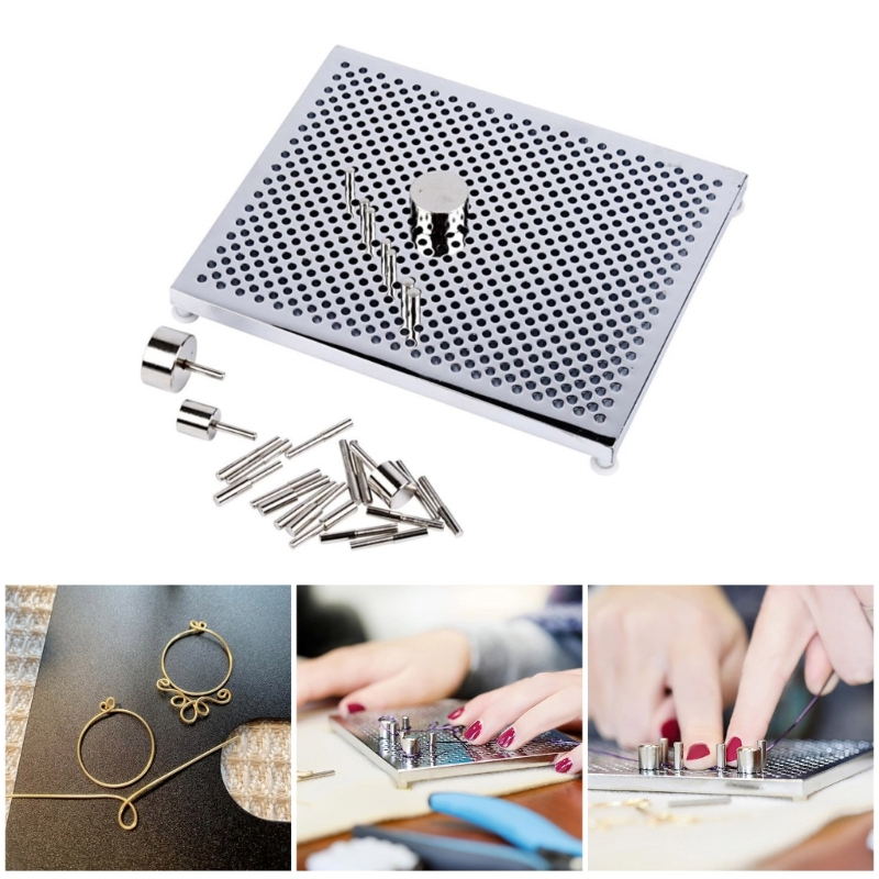 Wire Jewelry Making Jig - Zestaw do samodzielnego tworzenia biżuterii z