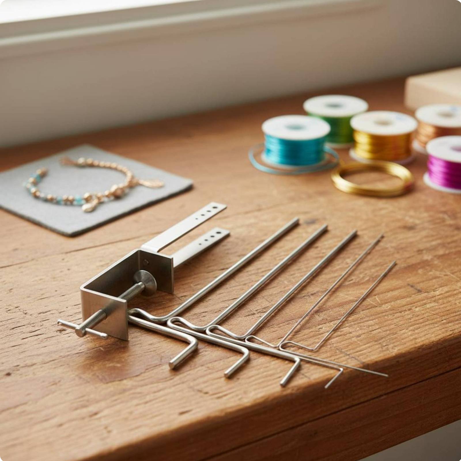 Wire Jewelry Making Jig - Zestaw trzpieni do owijania drutu z