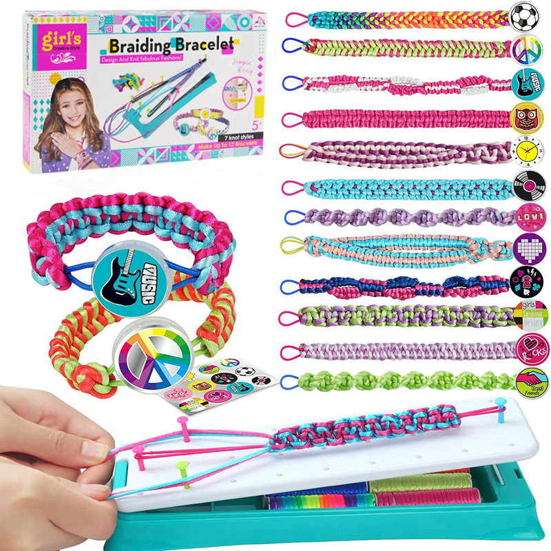 Jewelry Making For Birthday Party - Zestaw do robienia bransoletek przyjaźni dla