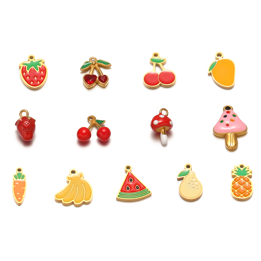 Jewelry Making For 5 Year Old - 5 szt. Urocze zawieszki ze stali