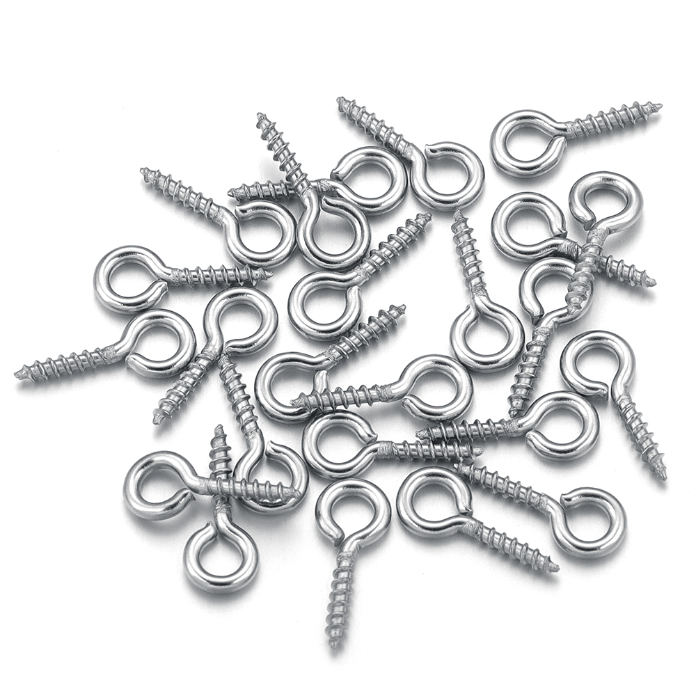 Jewelry Making Wire - 100 sztuk/partia Mini śruba ze stali