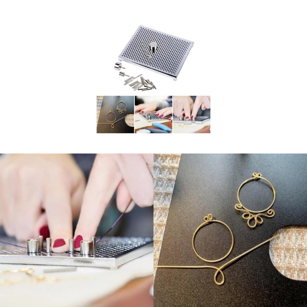 Wire Jewelry Making Jig - R3MC Drutowa płyta zginająca aluminiowe przewody