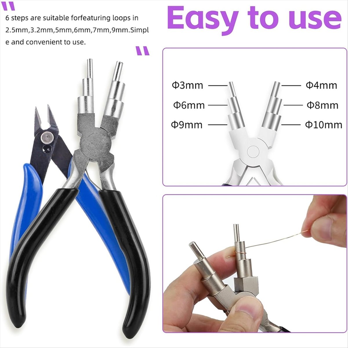 Zestaw do owijania drutu A77K, – Wire Jewelry Making Jig recenzja i cena