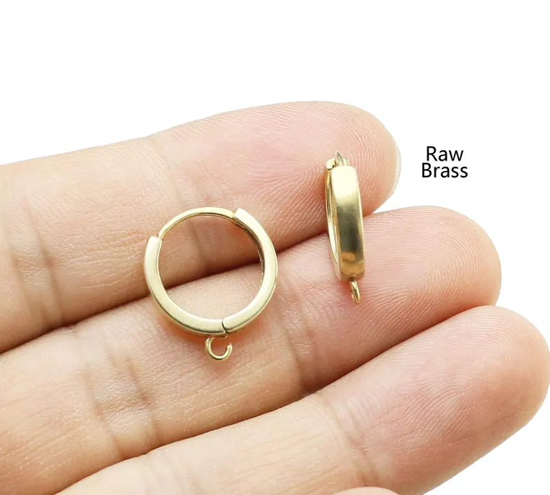 10 szt. Mosiężne Oczka do Kolc – Jewelry Making Essentials recenzja i cena