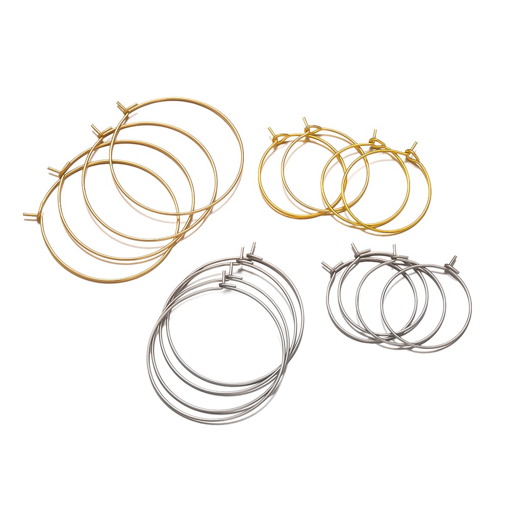 50 szt. Kolczyki koła ze stali – Jewelry Making Wire recenzja i cena