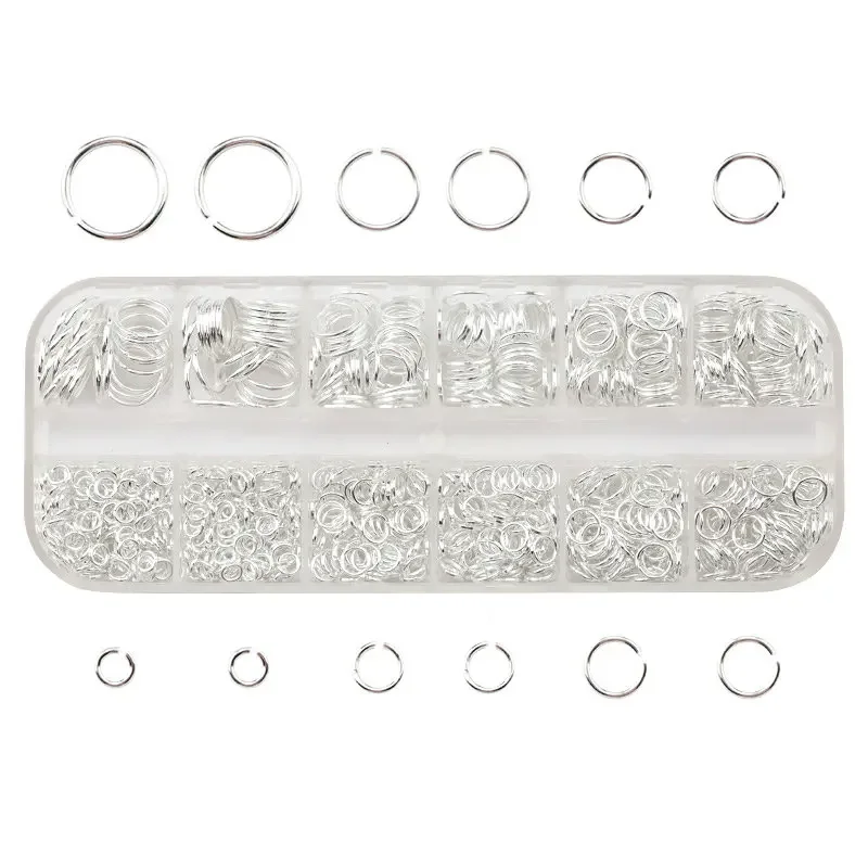 1050 szt. 0,7 mm Platerowane K – Jump Ring Assorted recenzja i cena