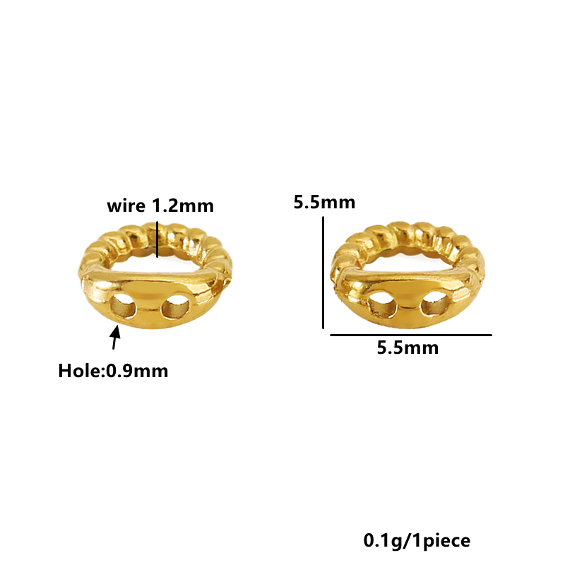 30 szt. 5,5 mm Złote Zapięcia  – Jewelry Making Wire recenzja i cena