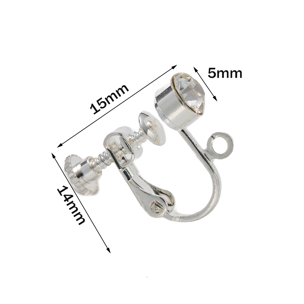 10 szt. Mosiężne klipsy do kol – Jewelry Making Essentials recenzja i cena