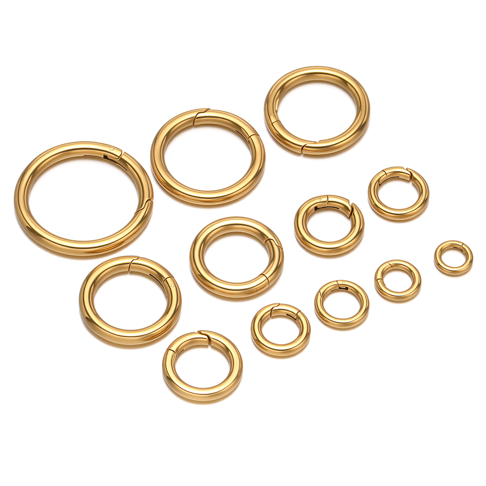 2 szt./partia Okrągłe karabińc – Jewelry Making Factory recenzja i cena