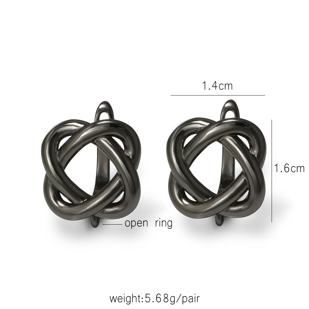 YANASI 1 Para Czarne Mosiężne  – Jewelry Making Essentials recenzja i cena