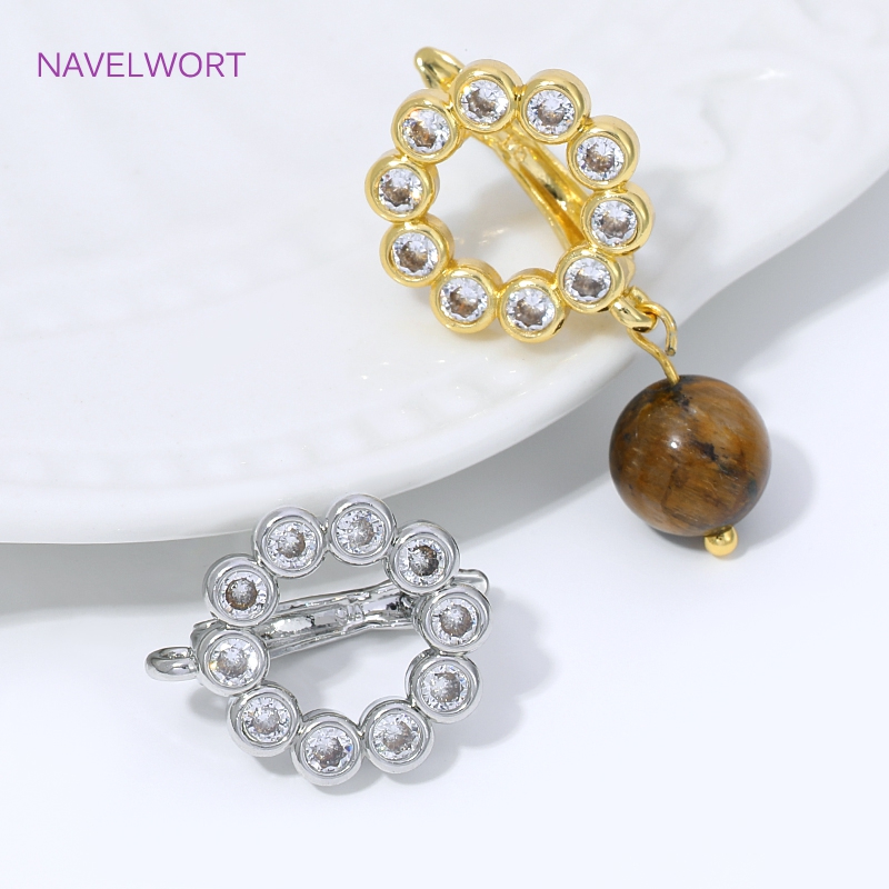 Pozłacane 18-karatowym złotem  – Jewelry Making Essentials recenzja i cena