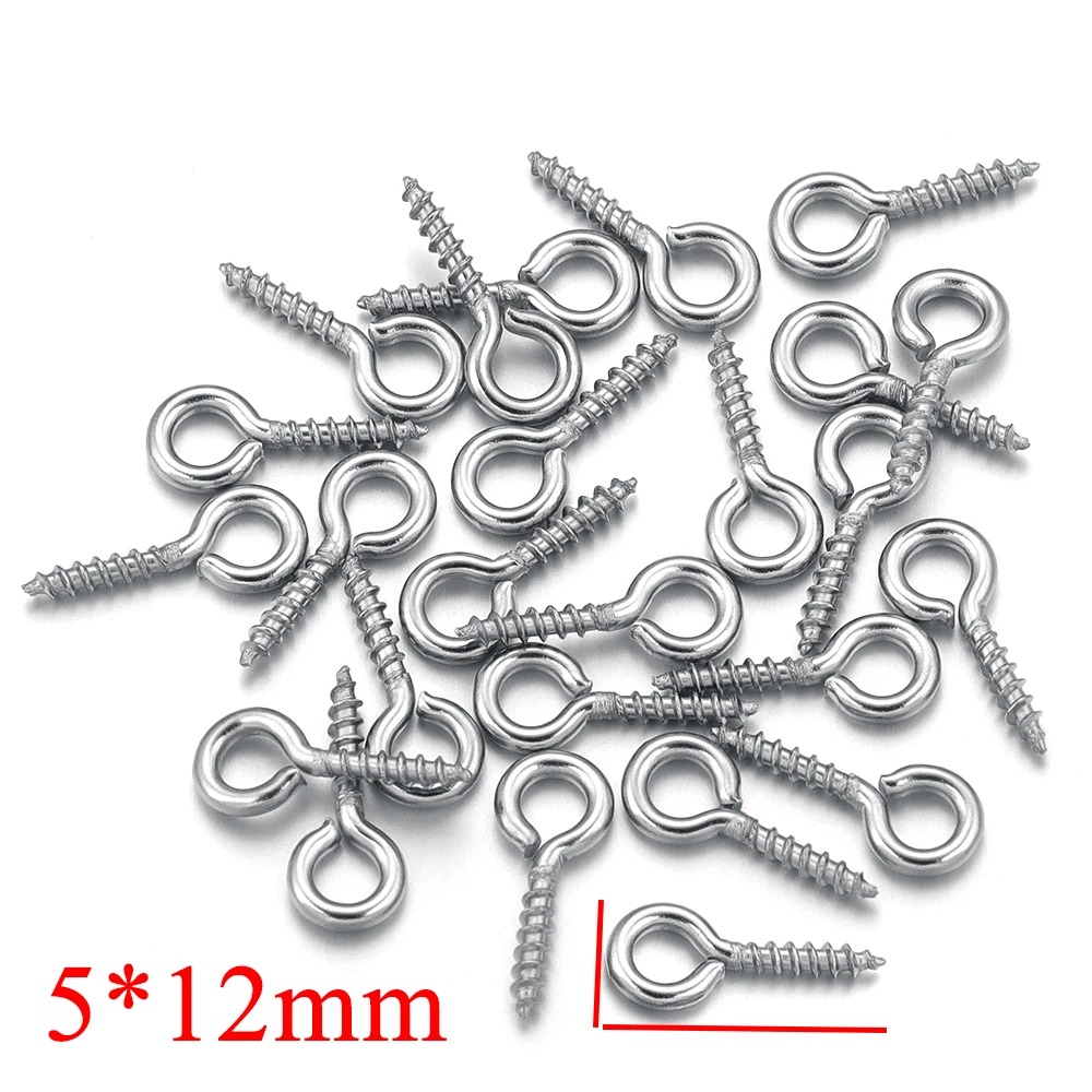 100 sztuk/partia Mini śruba ze – Jewelry Making Wire recenzja i cena