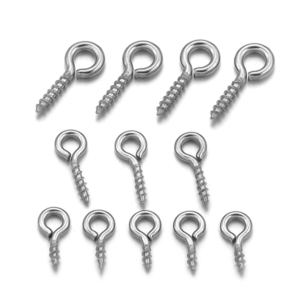 100 sztuk/partia Mini śruba ze – Jewelry Making Wire recenzja i cena