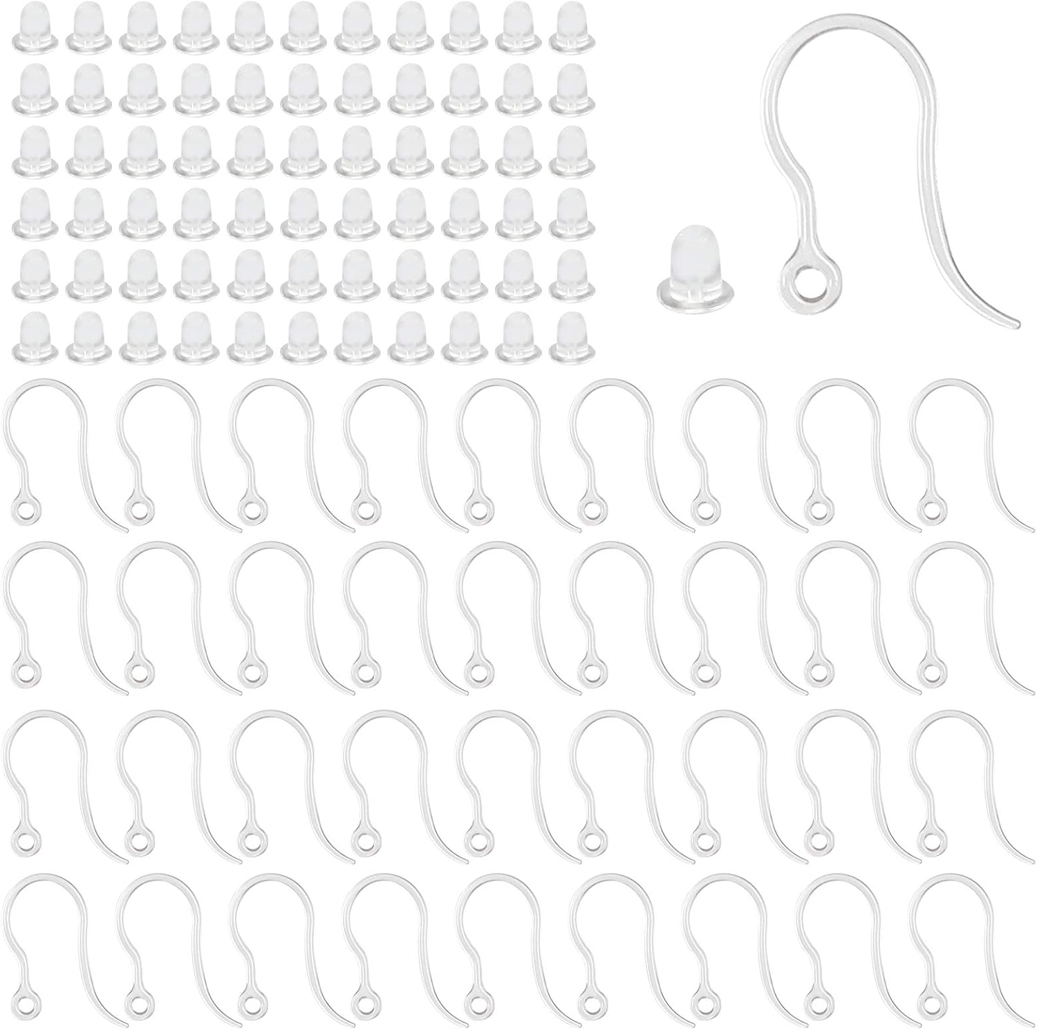 40 szt. Przezroczyste plastiko – Jewelry Making Essentials recenzja i cena