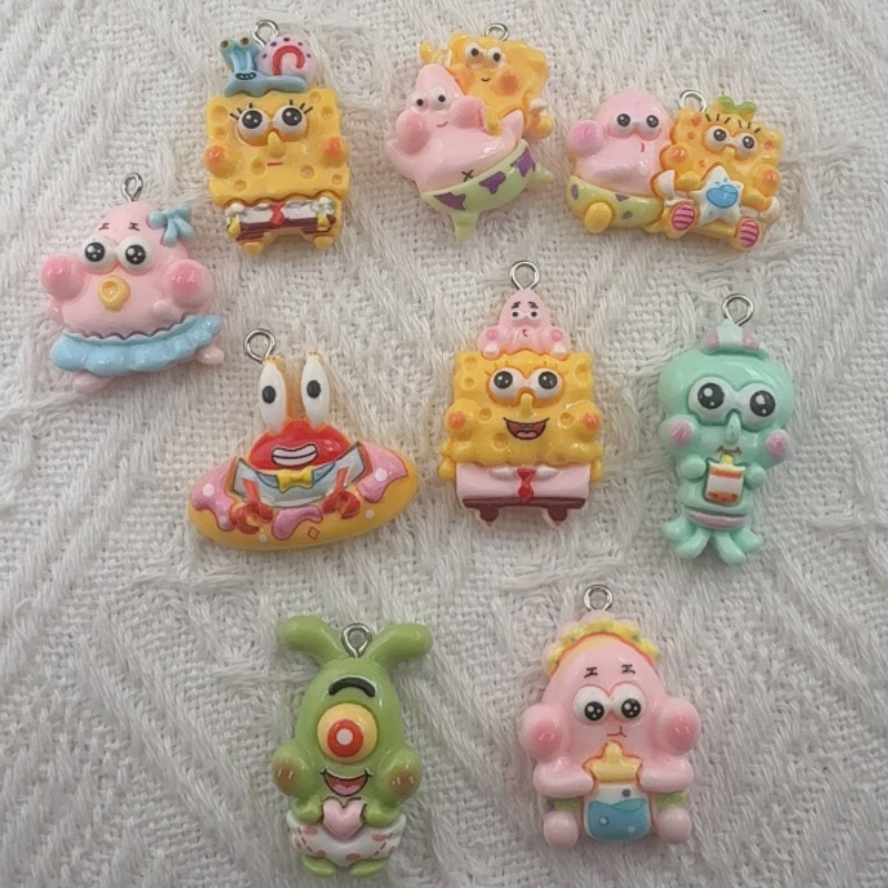 10 szt. zawieszek z żywicy z m – Jewelry Making For Birthday Party recenzja i cena