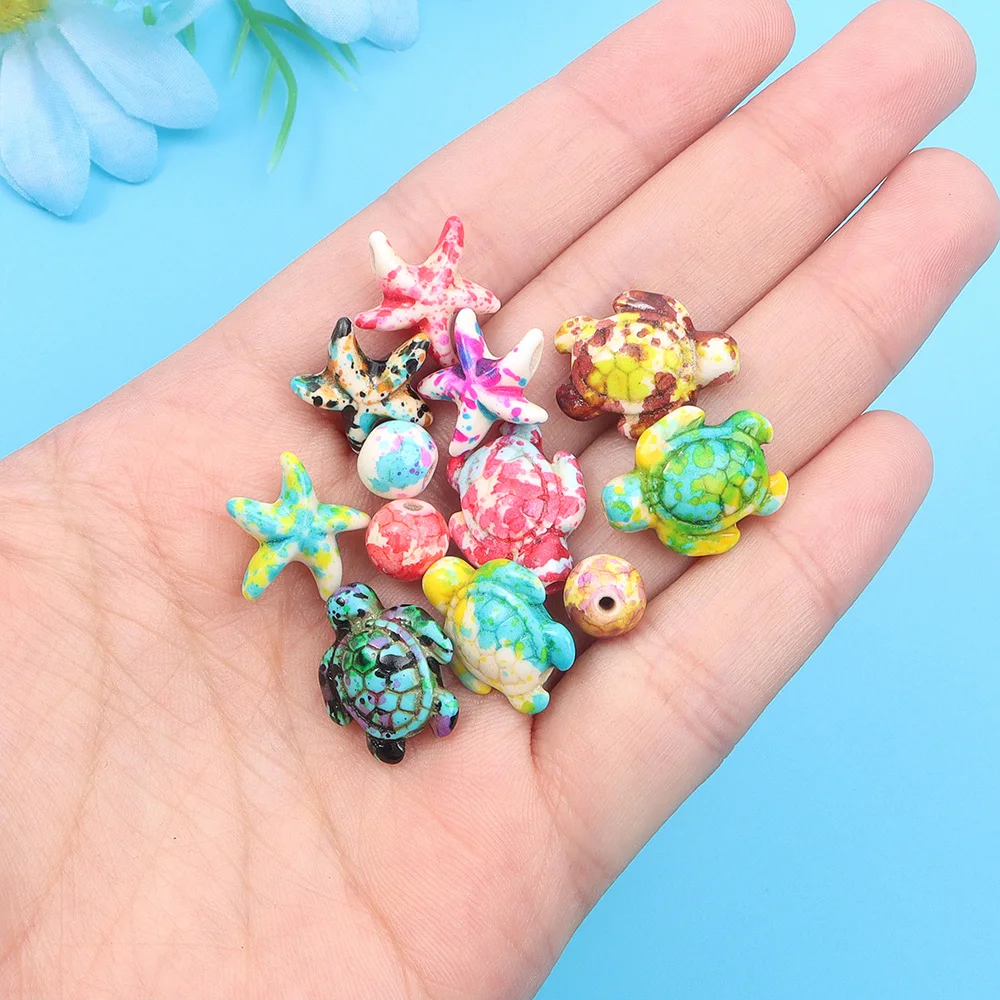 6/46/558 szt. Wielokolorowe ko – Jewelry Making For Birthday Party recenzja i cena