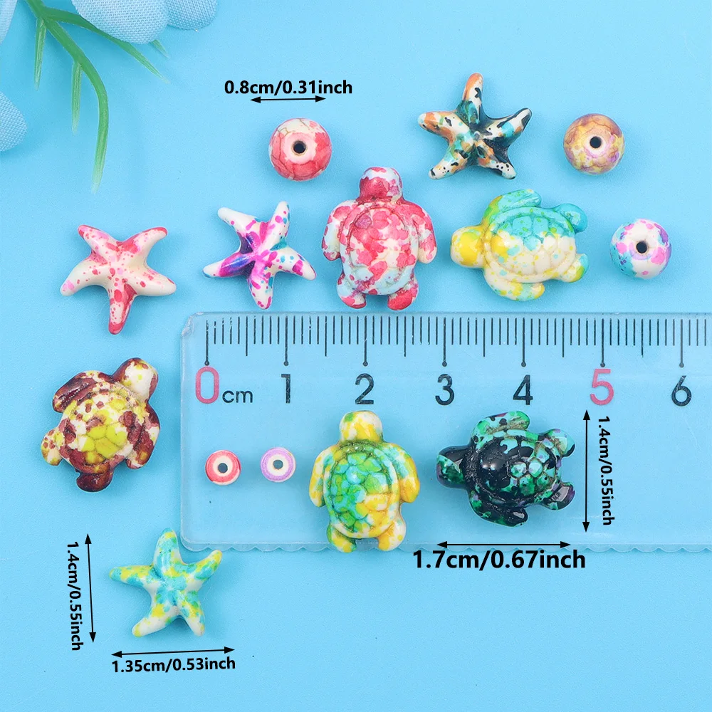 6/46/558 szt. Wielokolorowe ko – Jewelry Making For Birthday Party recenzja i cena